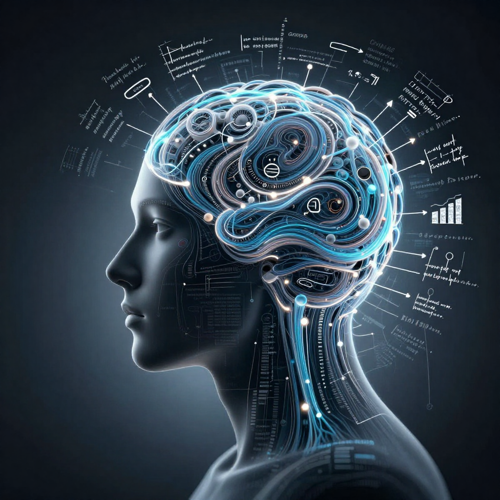 This image representing What Part of Our Mind Will AI Understand Better.